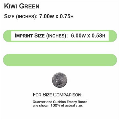 7" Kiwi Foam Cushion Emery Boards