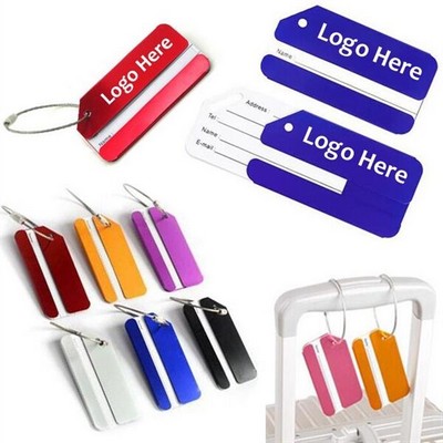 Aluminum Luggage Tag