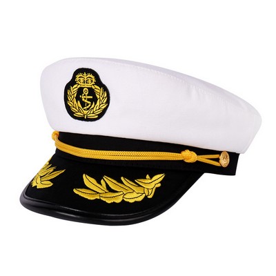 Cotton Captain hats/Sailors Hats