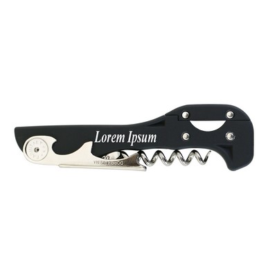 Boomerang™ Two-Step Soft Touch Corkscrew w/Nickel Lever & Spiral