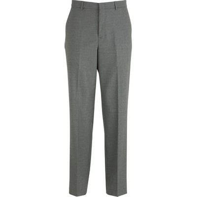 Men's Washable Wool Flat Front Pant