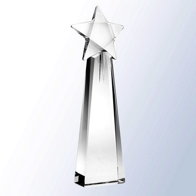 Star Goddess Optic Crystal Award - Medium