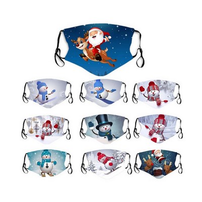 Custom Sublimation Printed Face Mask