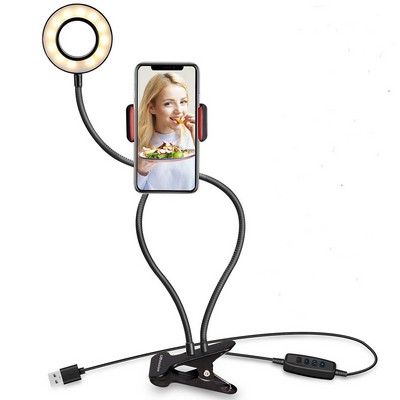 Adjustable LED Ring Light - Phone Accessory