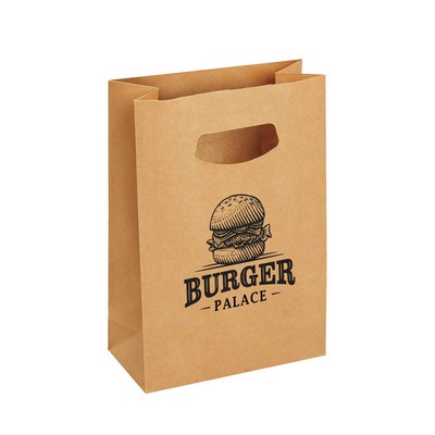 Paper Take-Out Bags - 7-1/8" x 3-1/4" x 10-3/4"