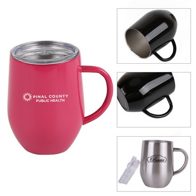 Stainless Steel Wine Cup With Handle