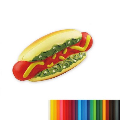 Hot Dog Shaped Stress Reliever