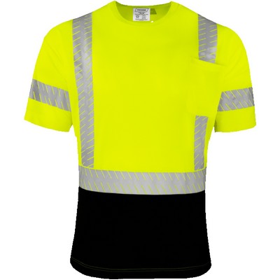 Premium Hi Vis ANSI Class 3 Safety T-Shirt