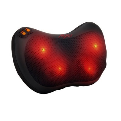 Shiatsu Back and Neck Massage Pillow, Deep Kneading Massager with Heat at Home Car Office