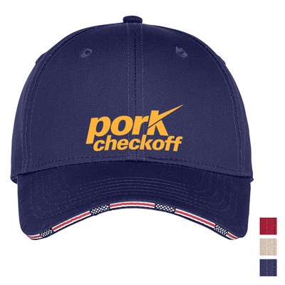 Port Authority® Americana Flag Sandwich Cap