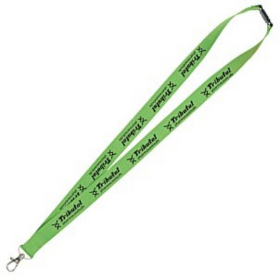 Lanyard w/Reflective Metal Lobster Clip