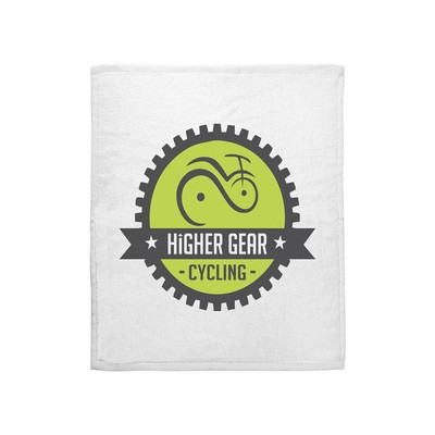 Hemmed Cotton Rally Towel (15in x 18in)