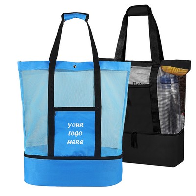 Beach Tote with Cooler