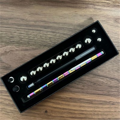 Multi-Function Magnetic Decompression Metal Toy Ballpoint Pen