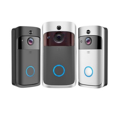 Motion-Activated Doorbell Camera with Receiver