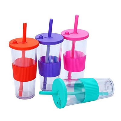 Burby Tumbler with Straw - 24 oz.