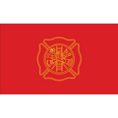 Civilian Service Flag-Firefighter (3'x5')