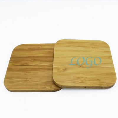 Wood Charge QI Wood Wireless Charger for Stylish and Efficient Device Charging