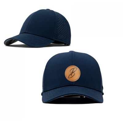 Performance Snapback Athletic Hat w/Ventilation