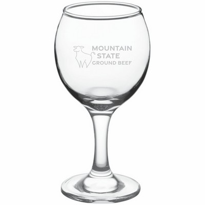 Deep Etched or Laser Engraved Acopa 8 oz. All Purpose Wine Glass