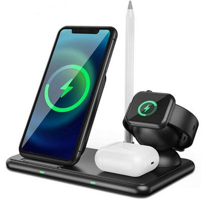 Folding 4-in-1 Wireless Charger