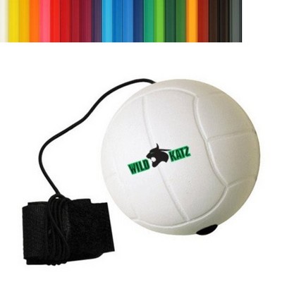 Volleyball Shape Stress Ball Yo-Yo