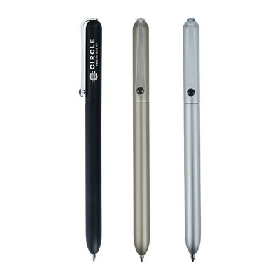 Scope Twist-Action Aluminum Gel Pen