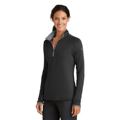 Nike Ladies Dri-FIT Stretch 1/2-Zip Cover-Up.