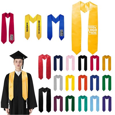 Graduation Stole Sash 2024 Unisex Adult