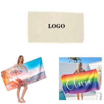 Eco-friendly Microfiber Sand Proof Beach Towel