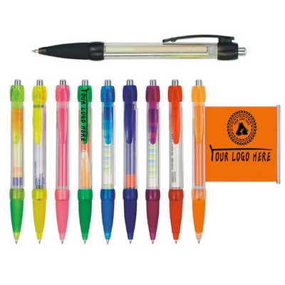 Banner Plastic Foldable Paper Ballpoint Pen