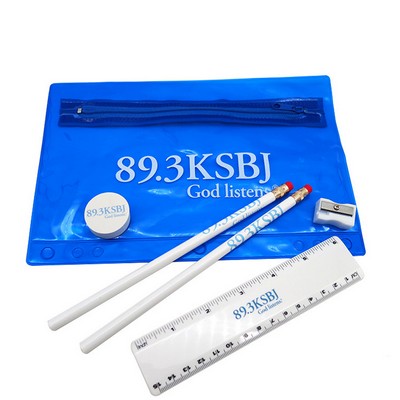 Stationery Set with PVC Bag