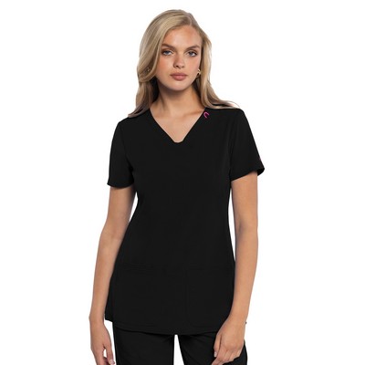 Med Couture - AMP - Women's 3-Pocket V-Neck Top