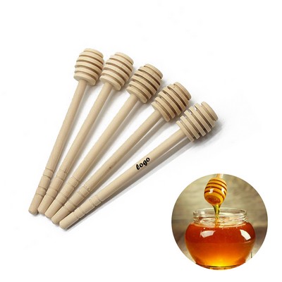 Wooden Honey Mixer Honey Dip