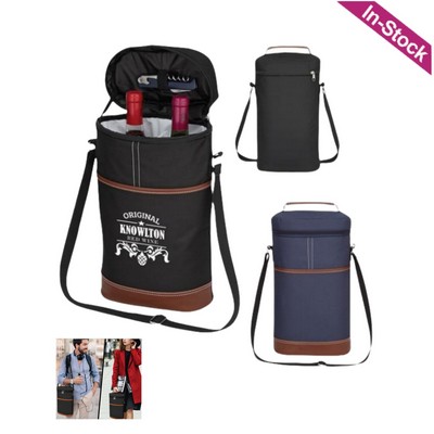 Insulated Double Wine Cooler Bag