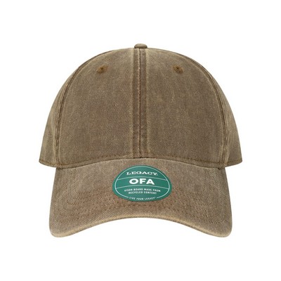 Legacy OFAST Unstructured Old Favorite Solid Twill Hat with Patch of Choice