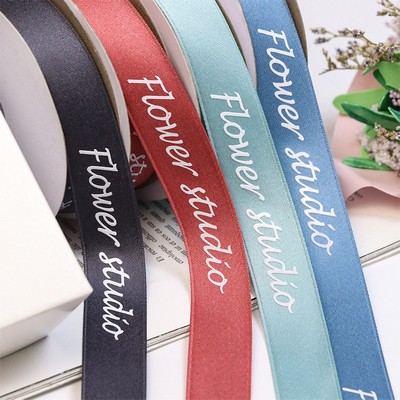 Polyester Jacquard Webbing Craft Wrapping Lanyards Gift Ribbon