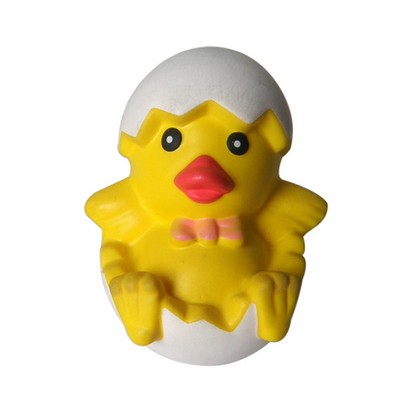 PU Chicken in Eggshell Shape Stress Ball