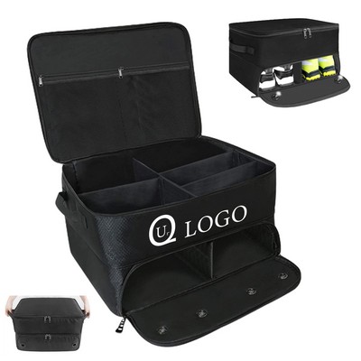 Waterproof Double Layer Golf Shoe Bag