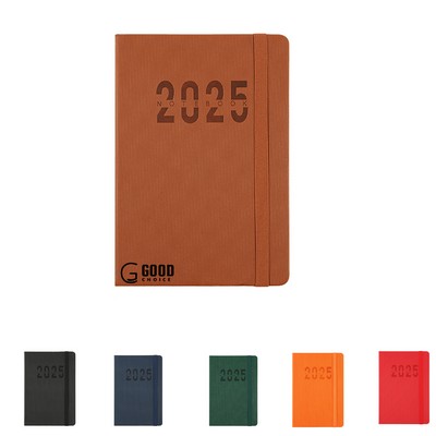 2025 English Calendar Notebook