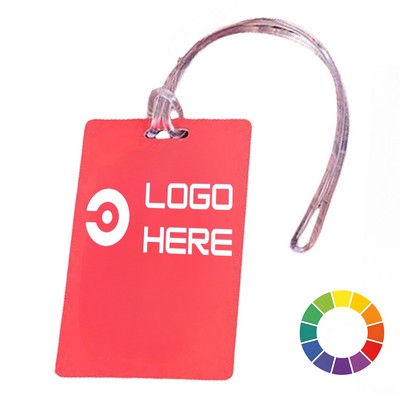 Pvc Luggage Tags With Strap