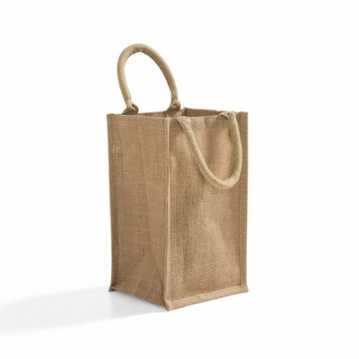 Jute Wine Bag - 4 Bottles