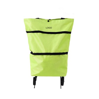 Collapsible Trolley Shopping Bag