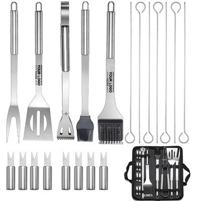 Essential BBQ Tool Set for Grilling and Outdoor Cooking