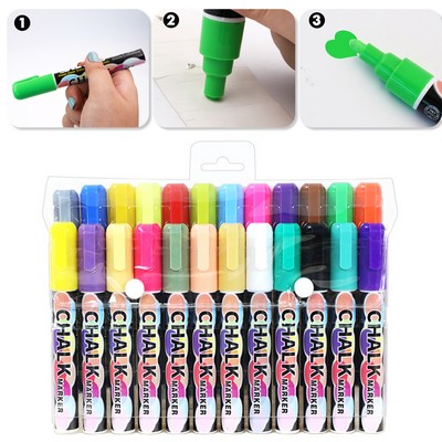 24pcs Chalk Markers