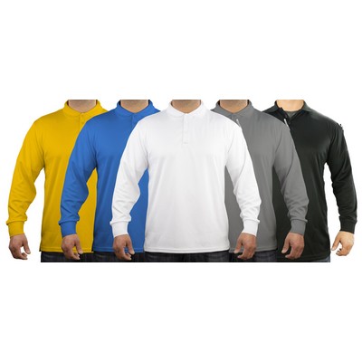 First Class Tactical Performance Long Sleeve Polo Shirt