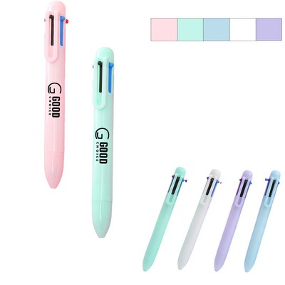 6 in 1 Color Press Ballpoint Pen