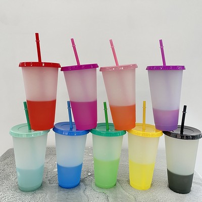 24Oz PP Color Changing Cup