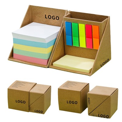 Sticky Notes Organizer with Pen Holder