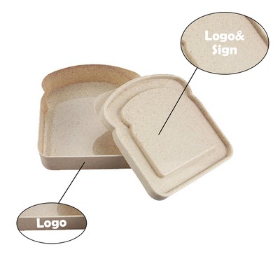 Toast Shape Bread Box